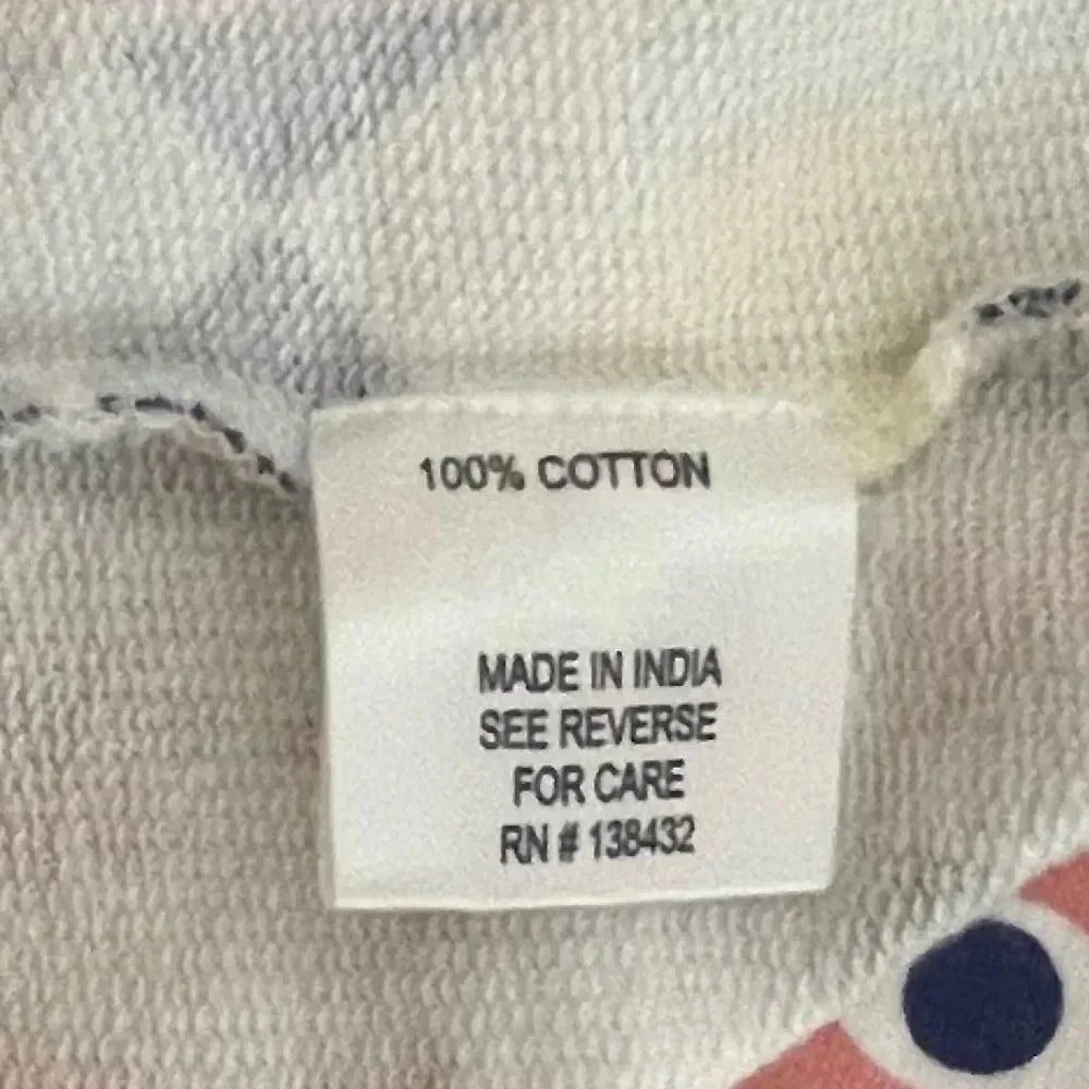 ModCloth Motif Appreciation Sweatshirt Size Medium French Terry Long Sleeve - Picture 9 of 11